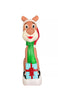 40” Lighted Blow Mold Reindeer Outdoor Christmas Decoration