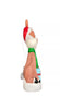 40” Lighted Blow Mold Reindeer Outdoor Christmas Decoration