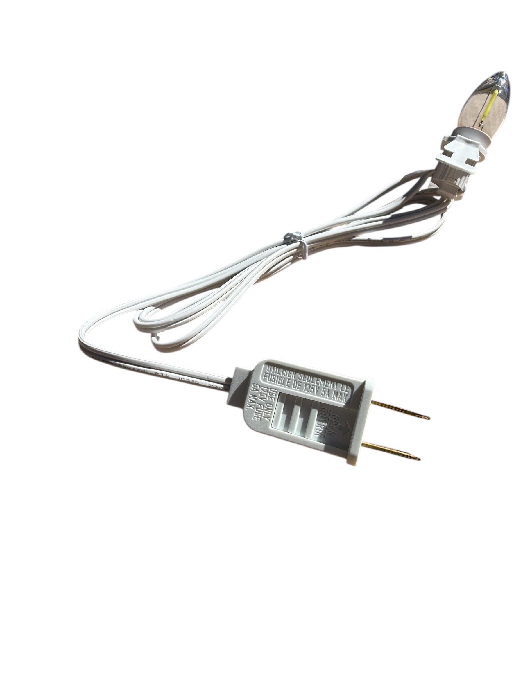 LED C7 1 Bulb Light Replacement Christmas/Villeges Halloween/Easter Blow Mold 58”