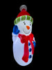 15” Snowman Blow Mold Holiday Decoration
